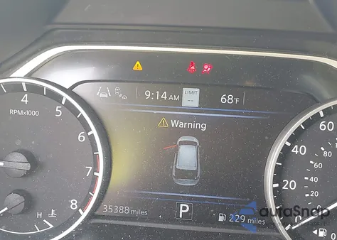 2019 Nissan Murano Sl из США, поврежденный, VIN 5N1AZ2MSXKN122450